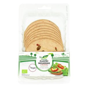 PLASTRY WEGAŃSKIE Z PAPRYKĄ BIO 100 g - BIO PLANET (2 szt.)