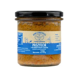 PASZTECIK Z RYB SŁODKOWODNYCH Z PAPRYKĄ BEZGLUTENOWY 270 g - SMOLIN FISH (NA ZAMÓWIENIE) (1 szt.)