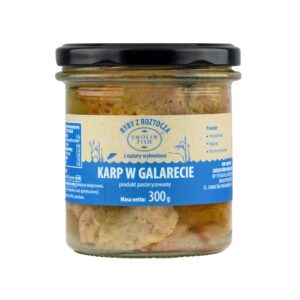 KARP W GALARECIE BEZGLUTENOWY 300 g - SMOLIN FISH (NA ZAMÓWIENIE) (1 szt.)
