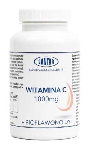 WITAMINA C (1000 mg) 90 KAPSUŁEK - JANTAR (1 szt.)