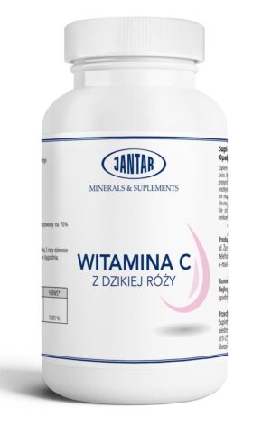 WITAMINA C Z DZIKIEJ RÓŻY (945 mg) 100 KAPSUŁEK - JANTAR (1 szt.)