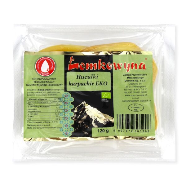 HUCUŁKI KARPACKIE BIO 120 g - ŁEMKOWYNA (2 szt.)