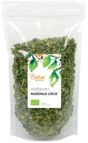 HERBATKA LIŚĆ MORINGI BIO 100 g - BATOM (2 szt.)