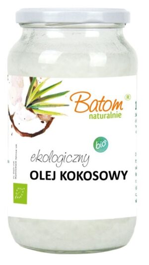 OLEJ KOKOSOWY BEZWONNY BIO 1 L - BATOM (1 szt.)