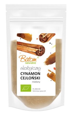 CYNAMON CEJLOŃSKI MIELONY BIO 1 kg - HORECA (BATOM) (1 szt.)