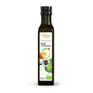 OLEJ Z MIĄŻSZU AWOKADO TŁOCZONY NA ZIMNO KETO BIO 250 ml - BATOM (1 szt.)