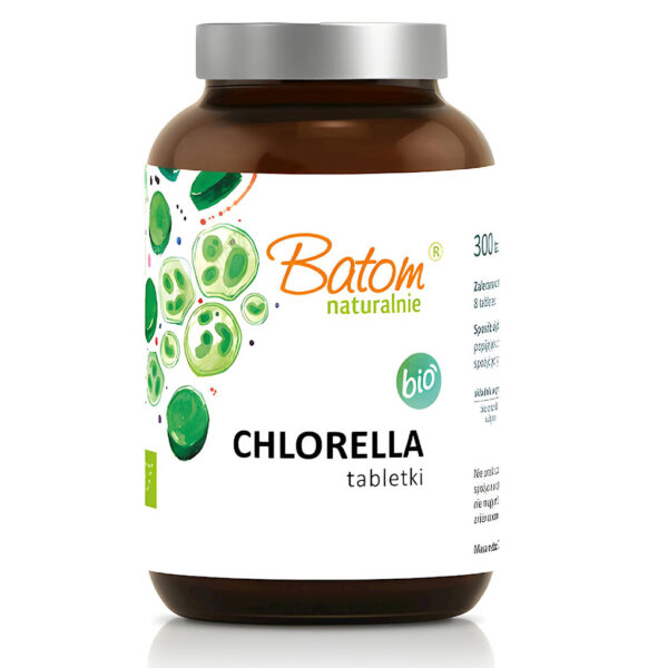 CHLORELLA BIO (400 mg) 300 TABLETEK - BATOM (1 szt.)
