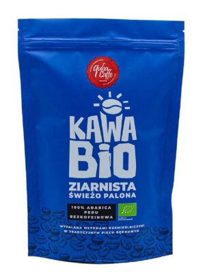 KAWA ZIARNISTA BEZKOFEINOWA ARABICA 100 % BIO 250 g - QUBA CAFFE (1 szt.)