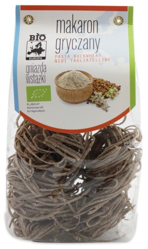 MAKARON (GRYCZANY) GNIAZDA WSTĄŻKI BIO 250 g - BIO PLANET (2 szt.)