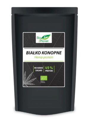 BIAŁKO KONOPNE BIO 500 g - BIO PLANET (1 szt.)