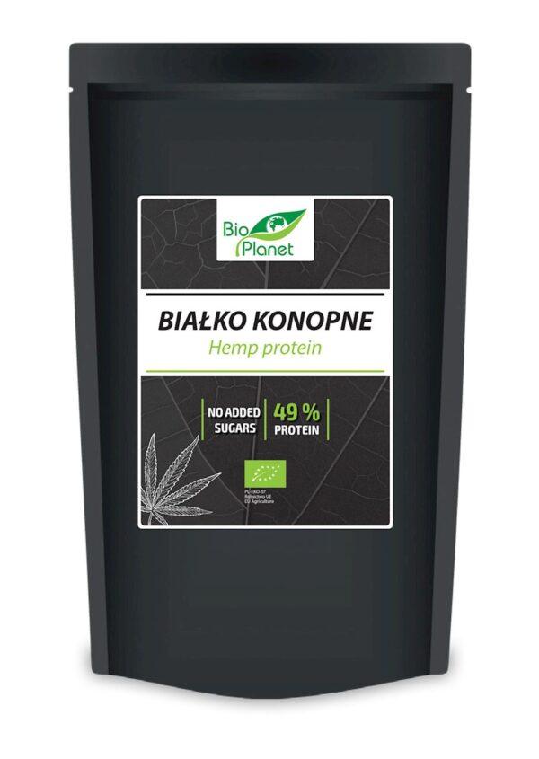 BIAŁKO KONOPNE BIO 500 g - BIO PLANET (1 szt.)