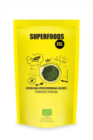 SPIRULINA SPROSZKOWANA BIO 600 g - BIO PLANET SUPERFOODS (1 szt.)