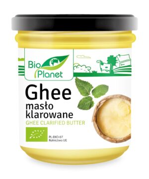 MASŁO KLAROWANE GHEE BIO 250 g (263 ml) - BIO PLANET (1 szt.)