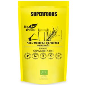 SOK Z MŁODEGO JĘCZMIENIA SPROSZKOWANY BIO 150 g - BIO PLANET SUPERFOODS (1 szt.)