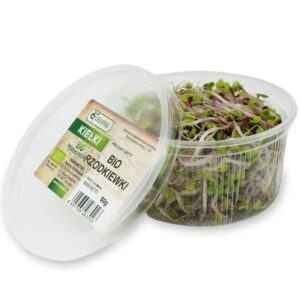 KIEŁKI RZODKIEWKI ŚWIEŻE BIO (około 50 g) (2 szt.)