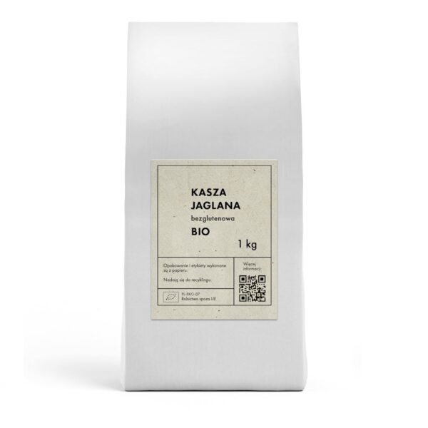 KASZA JAGLANA BEZGLUTENOWA BIO 1 kg - THE PLANET (2 szt.)
