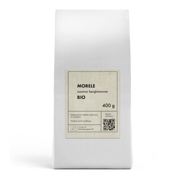 MORELE SUSZONE BEZGLUTENOWE BIO 400 g - THE PLANET (1 szt.)