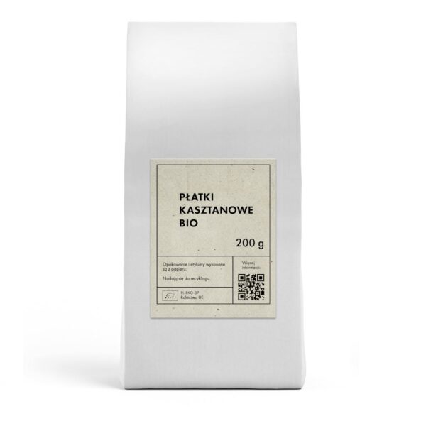 PŁATKI KASZTANOWE BIO 200 g - THE PLANET (2 szt.)