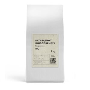 RYŻ BRĄZOWY DŁUGOZIARNISTY BEZGLUTENOWY BIO 1 kg - THE PLANET (2 szt.)
