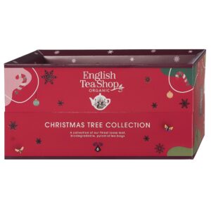 KOLEKCJA HERBATEK BIO NA CHOINKĘ PIRAMIDKI 6 SMAKÓW (6 x 2 g) 12 g - ENGLISH TEA SHOP (PRODUKT SEZONOWY) (2 szt.)