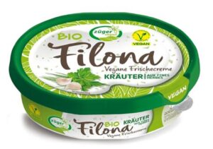 WEGAŃSKA ALTERNATYWA SERKA Z ZIOŁAMI (FILONA) BIO 150 g - ZUGER (2 szt.)