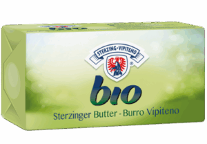 MASŁO KOSTKA (82 % TŁUSZCZU) BIO 250 g - STERZING-VIPITENO (1 szt.)