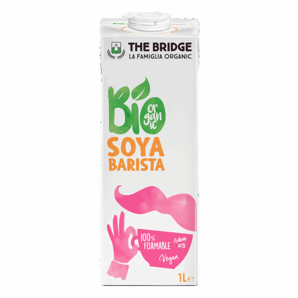 NAPÓJ SOJOWY BARISTA BEZGLUTENOWY BIO 1 L - THE BRIDGE (1 szt.)