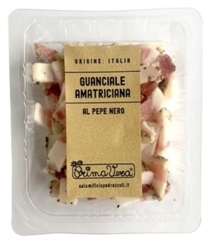 GUANCIALE Z PIEPRZEM CZARNYM BIO 100 g - PRIMAVERA (1 szt.)