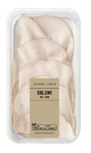 PIERŚ Z KURCZAKA GOTOWANA PLASTRY BEZGLUTENOWA BIO 70 g - PRIMAVERA (1 szt.)