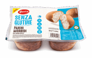 BUŁECZKI MIĘKKIE BEZGLUTENOWE (4 szt.) 200 g - DORIA (2 szt.)