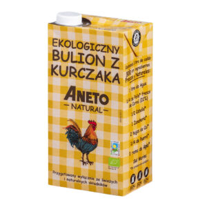 BULION DROBIOWY W PŁYNIE BEZGLUTENOWY BIO 1 L - ANETO NATURAL (1 szt.)