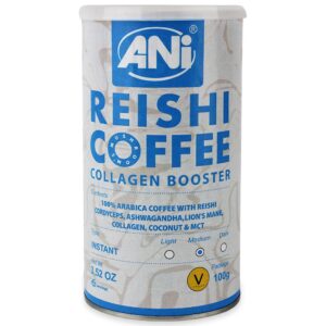 KAWA ROZPUSZCZALNA ARABICA Z REISHI COLLAGEN BOOSTER VEGAN 100 g - ANI (1 szt.)