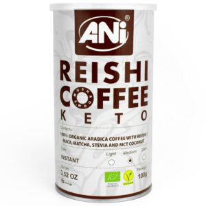 KAWA ROZPUSZCZALNA ARABICA Z REISHI KETO BIO 100 g - ANI (1 szt.)