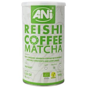 KAWA ROZPUSZCZALNA ARABICA Z REISHI I MATCHĄ BIO 100 g - ANI (1 szt.)