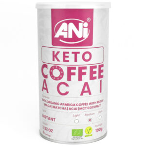 KAWA ROZPUSZCZALNA ARABICA Z REISHI KETO ACAI BIO 100 g - ANI (1 szt.)