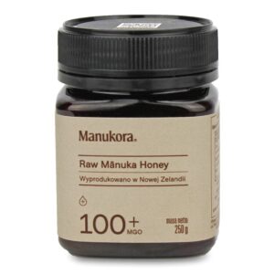 MIÓD MANUKA RAW MGO 100+ 250 g - MANUKORA (1 szt.)