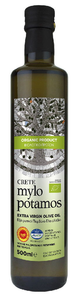 OLIWA Z OLIWEK EXTRA VIRGIN PDO KRETA BIO 500 ml - MYLOPOTAMOS (1 szt.)