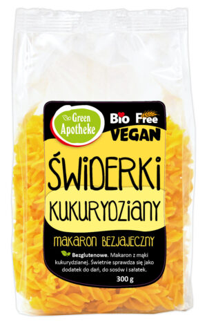 MAKARON (KUKURYDZIANY) ŚWIDERKI BEZGLUTENOWY BIO 300 g - APOTHEKE (1 szt.)