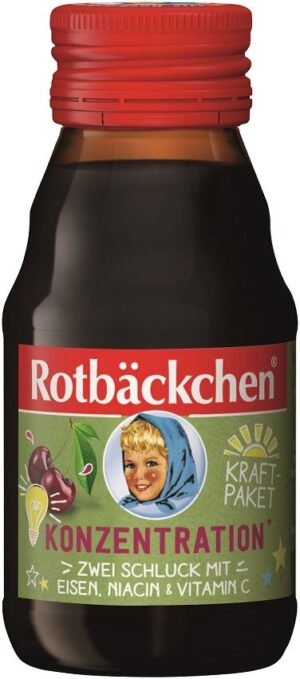 SHOT OWOCOWY Z ŻELAZEM, WITAMINĄ C I NIACYNĄ 60 ml - ROTBACKCHEN (4 szt.)