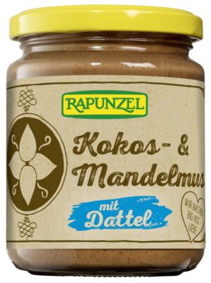KREM KOKOSOWO - MIGDAŁOWY Z DAKTYLAMI BIO 250 g - RAPUNZEL (1 szt.)