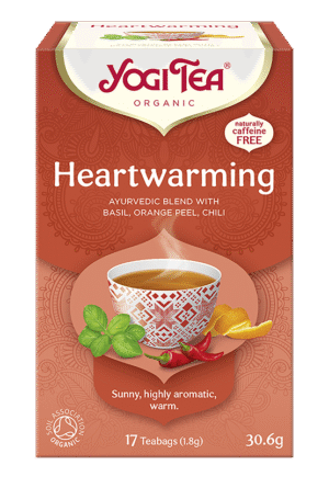 HERBATKA RADOŚĆ ŻYCIA (HEARTWARMING) BIO (17 x 1,8 g) 30,6 g - YOGI TEA (3 szt.)