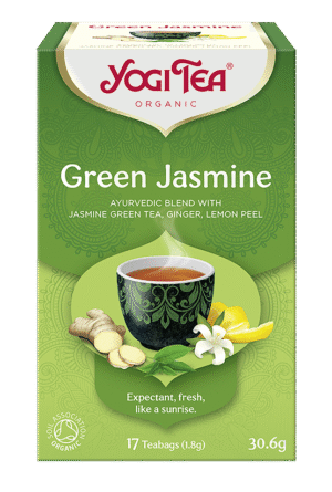 HERBATA ZIELONA JAŚMINOWA (GREEN JASMINE) BIO (17 x 1,8 g) 30,6 g - YOGI TEA (3 szt.)