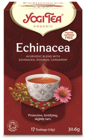 HERBATKA ECHINACEA BIO (17 x 1,8 g) 30,6 g - YOGI TEA (3 szt.)