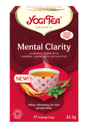 HERBATKA AJURWEDYJSKA JASNOŚĆ UMYSŁU (MENTAL CLARITY) BIO (17 x 1,9 g) 32,3 g - YOGI TEA (3 szt.)