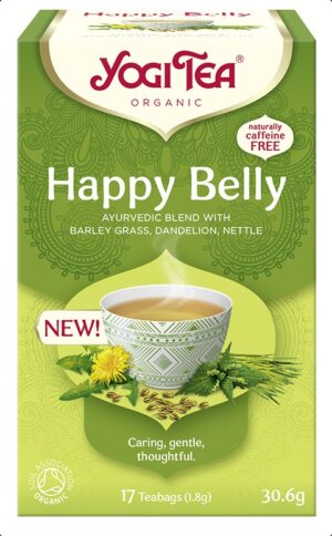 HERBATKA LEKKI BRZUCH (HAPPY BELLY) BIO (17 x 1,8 g) 30,6 g - YOGI (3 szt.)