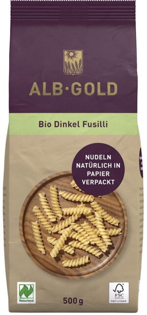 MAKARON (ORKISZOWY) ŚWIDERKI BIO 500 g - ALB-GOLD (3 szt.)
