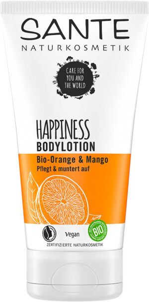 BALSAM DO CIAŁA ORZEŹWIAJĄCO - REGENERUJĄCY POMARAŃCZA I MANGO ECO 150 ml - SANTE (2 szt.)