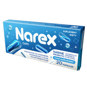 PROBIOTYK NARINE 20 KAPSUŁEK - NAREX (1 szt.)