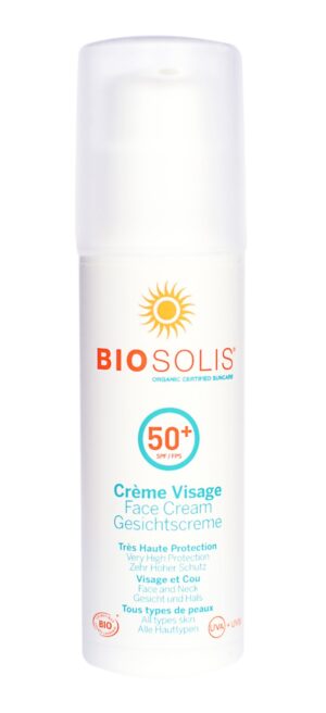 KREM PRZECIWSŁONECZNY DO TWARZY SPF 50+ ECO 50 ml - BIOSOLIS (PRODUKT SEZONOWY) (1 szt.)