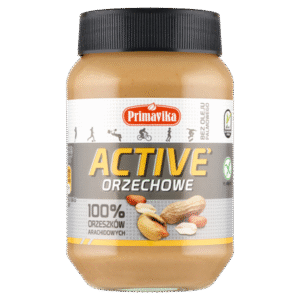 KREM Z ORZESZKÓW ZIEMNYCH PRAŻONYCH 100 % BEZGLUTENOWY 470 g - PRIMAVIKA (2 szt.)